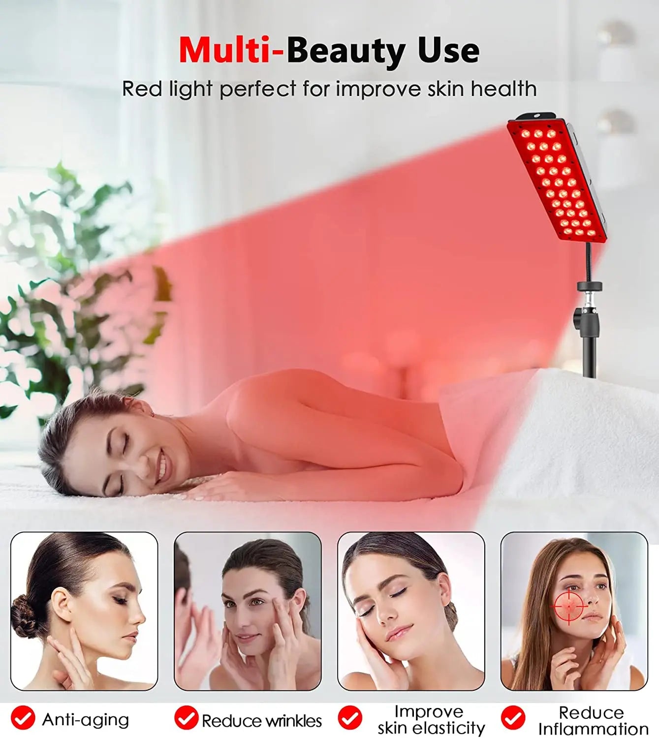 LED Red Light Healthcare Lamp - Reliefff.co