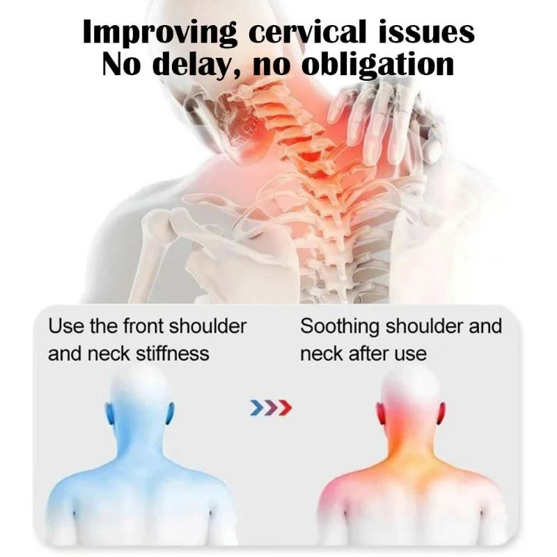Multifunctional Shiatsu Massage Pillow – Deep Tissue Relief for Neck, Back & Full Body - Reliefff.co
