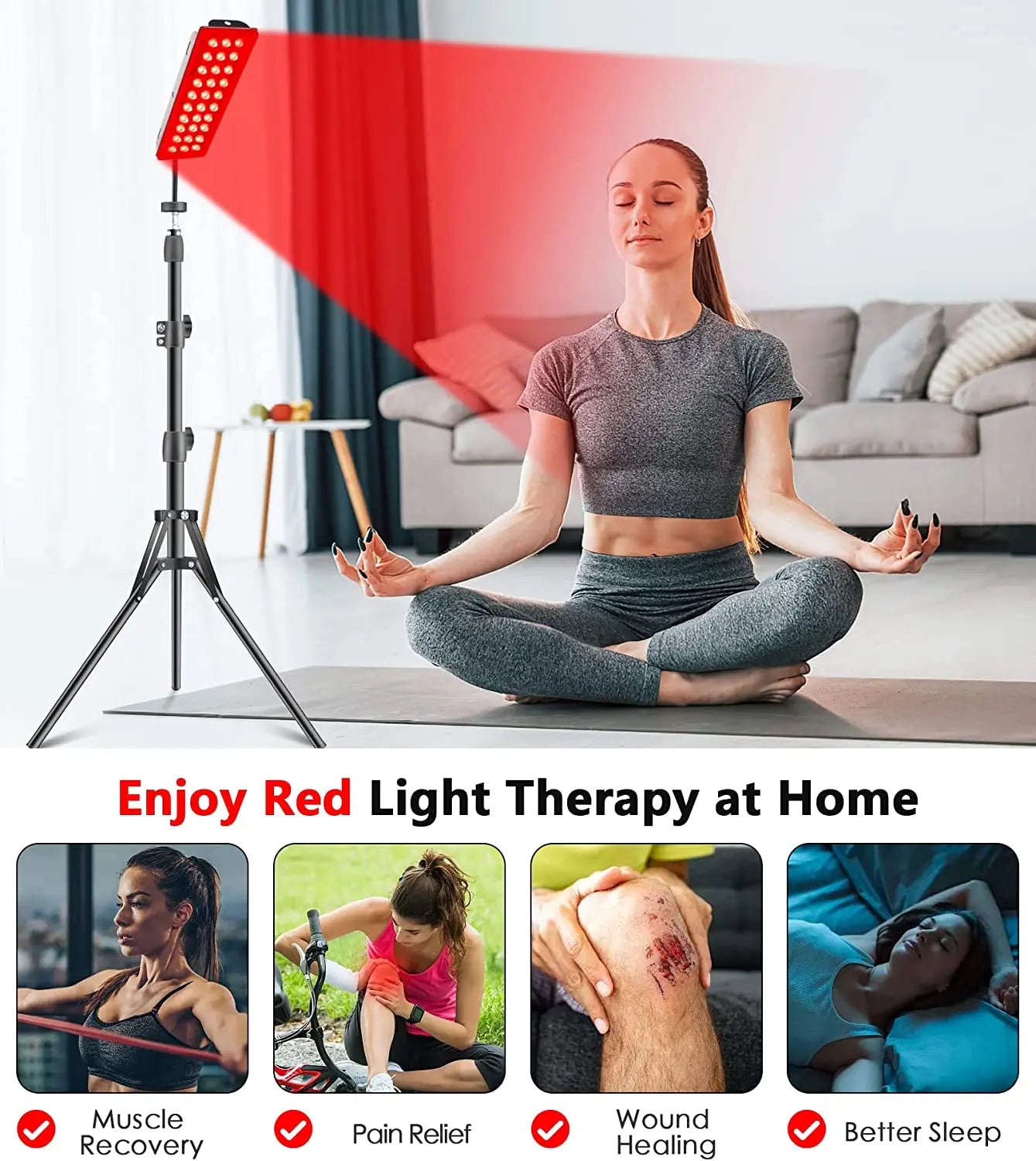 LED Red Light Healthcare Lamp - Reliefff.co