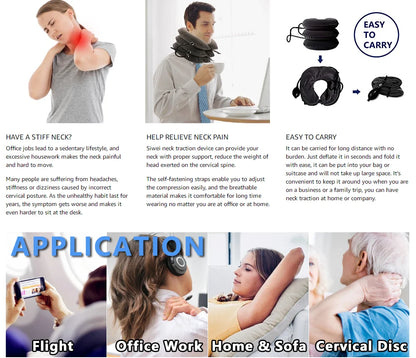 Inflatable Neck Collar - Reliefff.co